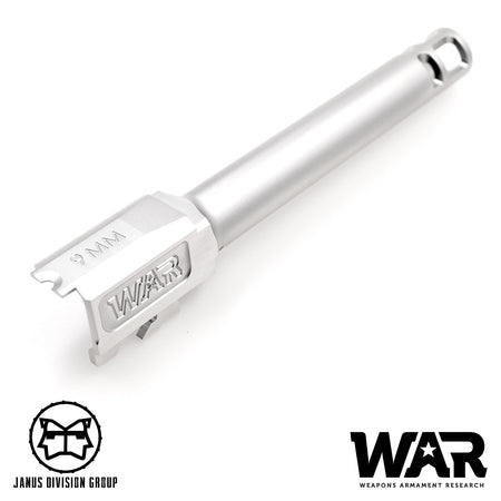 JDG WAR Afterburner M&P 1.0 Slide Set for TM M&P9 ( Licensed by WAR ) ( Black w/ Silver Barrel )