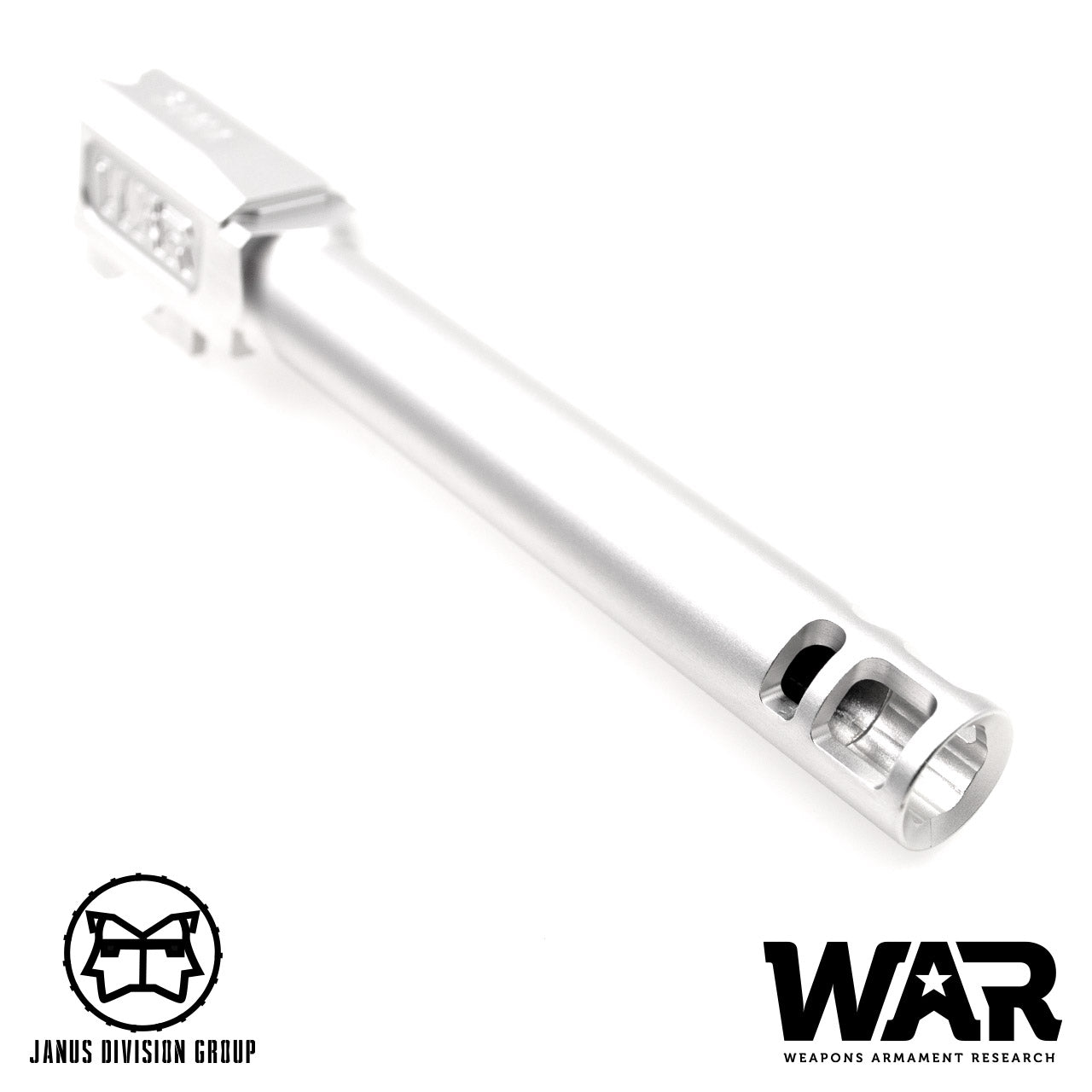 JDG WAR Afterburner M&P 1.0 Slide Set for TM M&P9 ( Licensed by WAR ) ( Black w/ Silver Barrel )