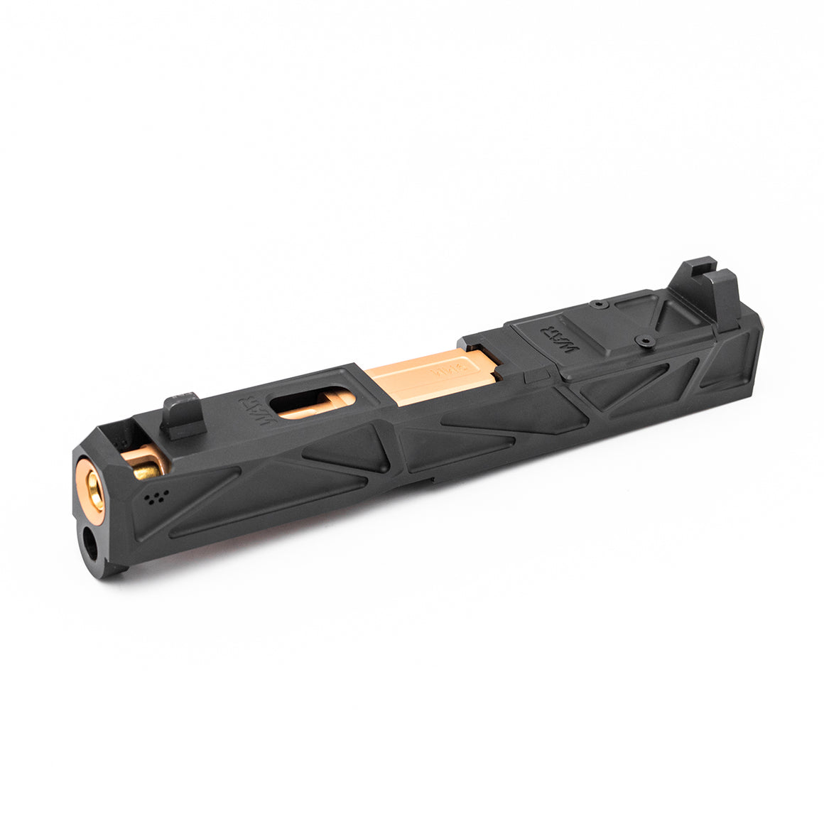 JDG WAR Afterburner RMR Slide Set for TM Model 19  ( Licensed by WAR ) ( Black Slide w/ Rose Gold Barrel )