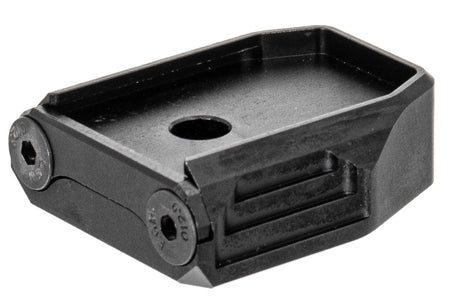 JDG Floyds Licensed Mag Base Plate for Marui TM M&P GBBP ( Hole Type Dummy Style )-Grey