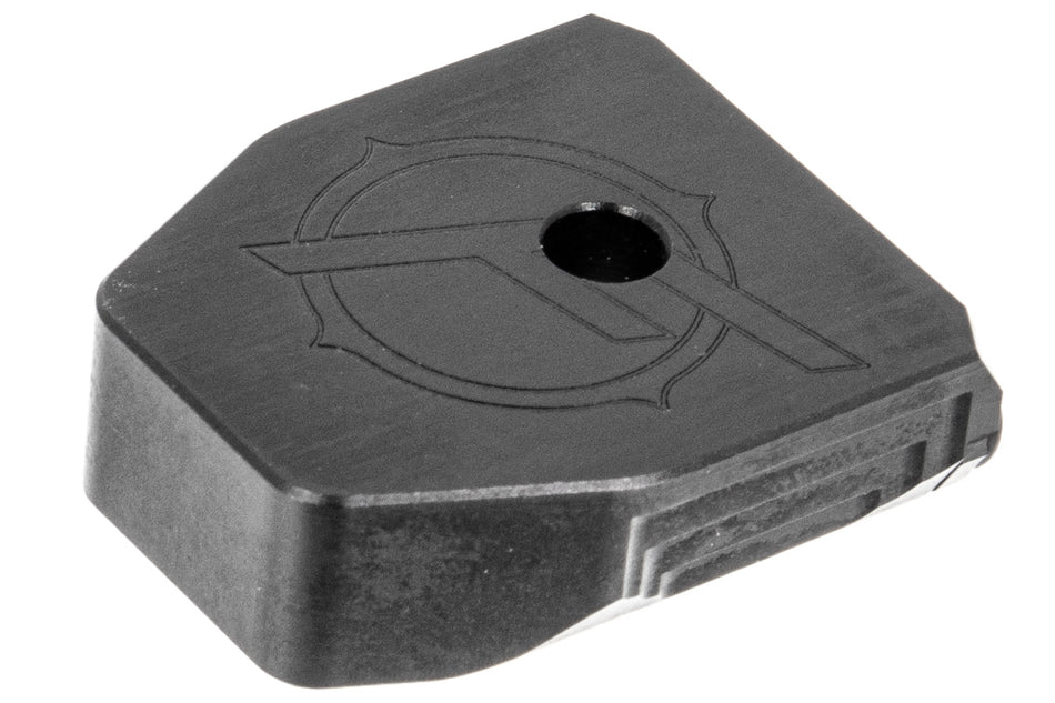 JDG Floyds Licensed Mag Base Plate for Marui TM M&P GBBP ( Hole Type Dummy Style )-Grey