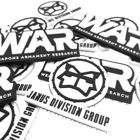 JDG & WAR Souvenir PVC Patch ( Set A )