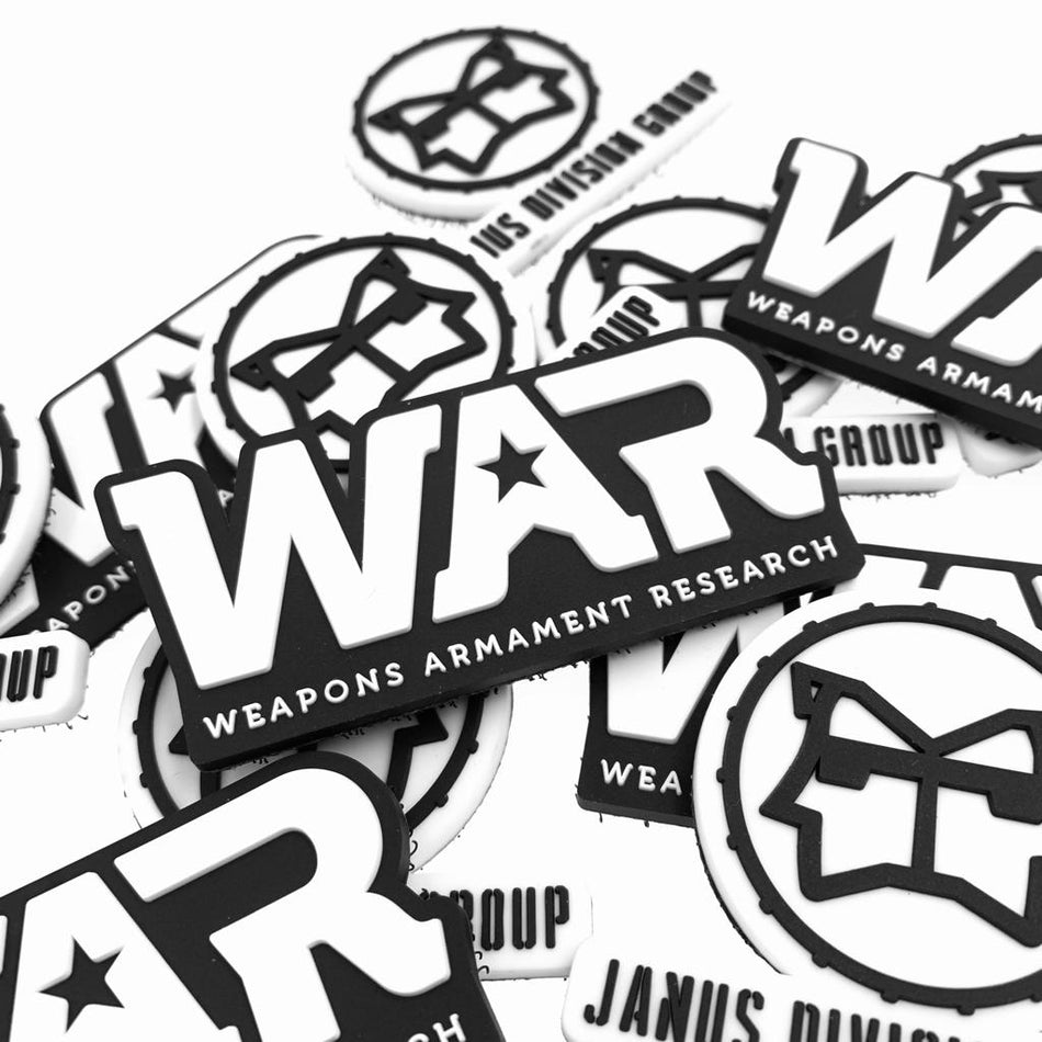 JDG & WAR Souvenir PVC Patch ( Set A )