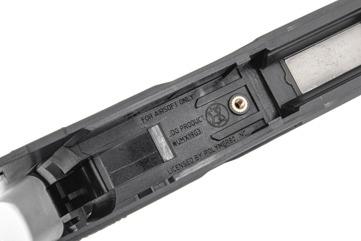 JDG Polymer80 Licensed P80 PF940C Compact Airsoft Frame for UMAREX / VFC Glock 19 Gen3 / TM 19 Gen3 GBBP Series ( G19 Gen 3 )-#UMX19G3 ( UMAREX / VFC )-Cobalt Gray