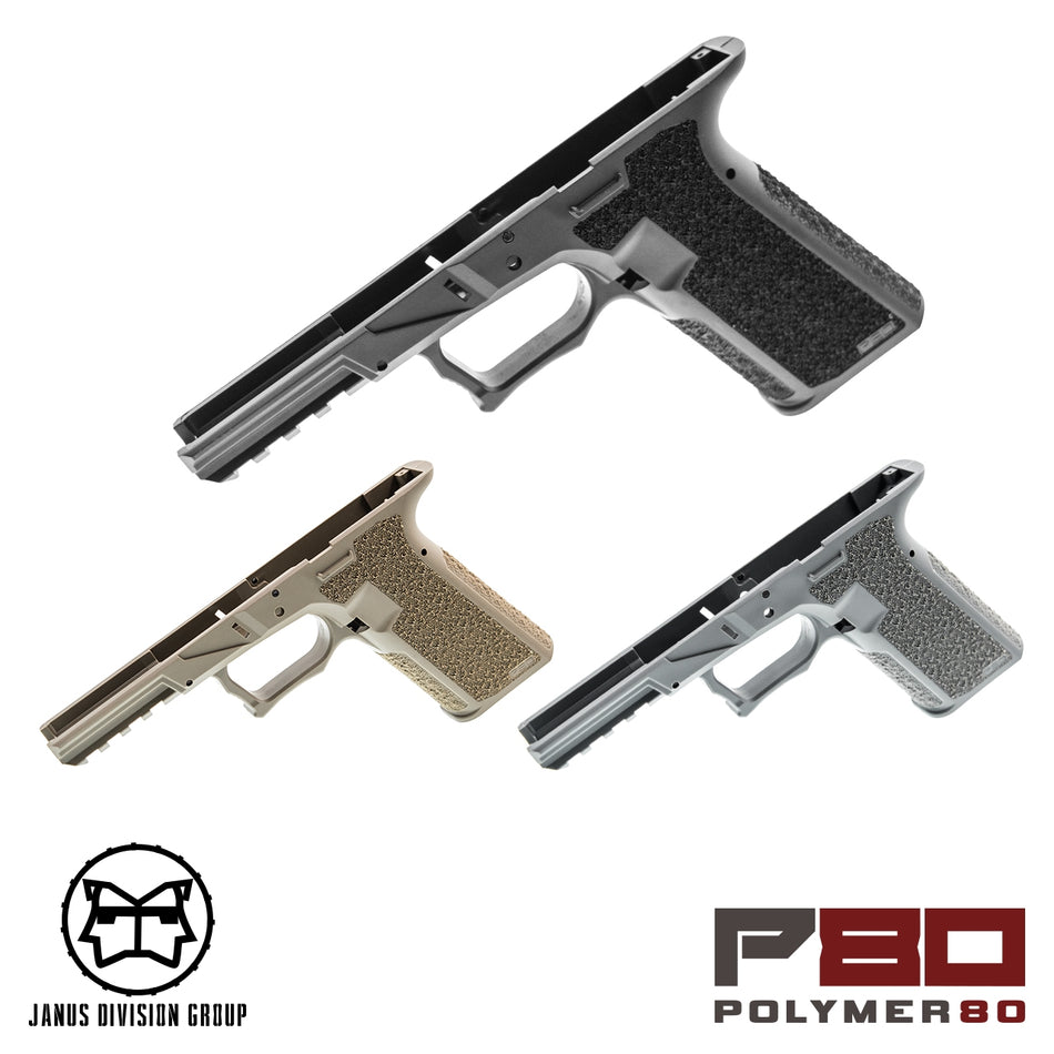 JDG Polymer80 Licensed P80 PF940V2 Airsoft Frame for Glock 17 Gen3 ( UMAREX / VFC ) ( for G17 Model 17 GEN3 )-Cobalt Gray