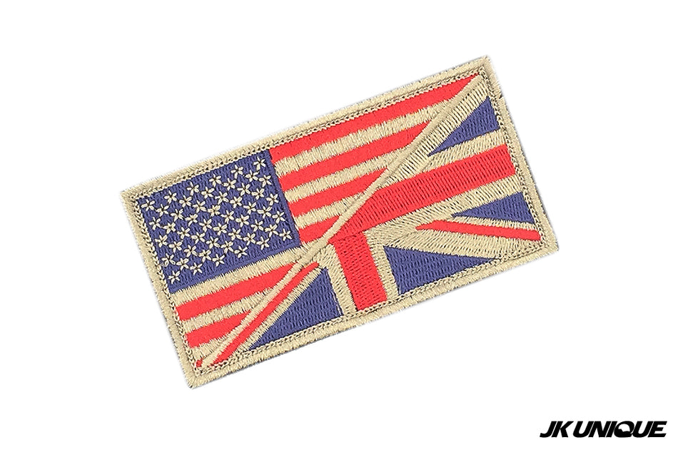 JK UNIQUE Patch - USA x UK ( DE ) ( Free Shipping )