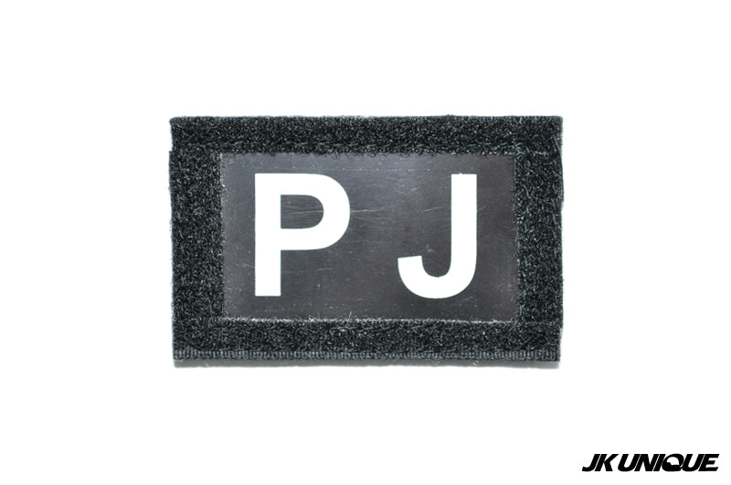 JK UNIQUE PJ Velcro Patch Type A ( BK )
