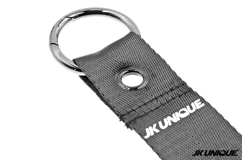 JK UNIQUE RB Webbing Keychain 13Inch - Super Kai 極度戇居 ( Black )