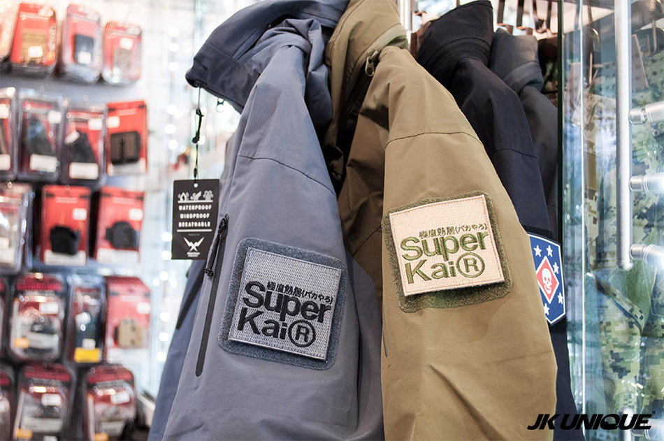 JK UNIQUE Patch - SUPER KAI ( Grey ) ( Free Shipping )