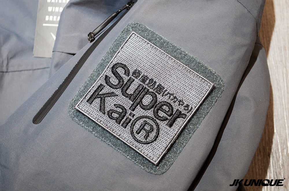 JK UNIQUE Patch - SUPER KAI ( Grey ) ( Free Shipping )