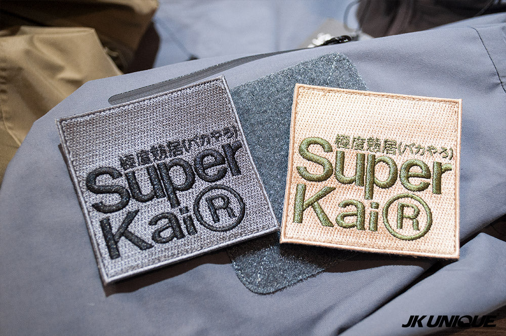 JK UNIQUE Patch - SUPER KAI ( Grey ) ( Free Shipping )