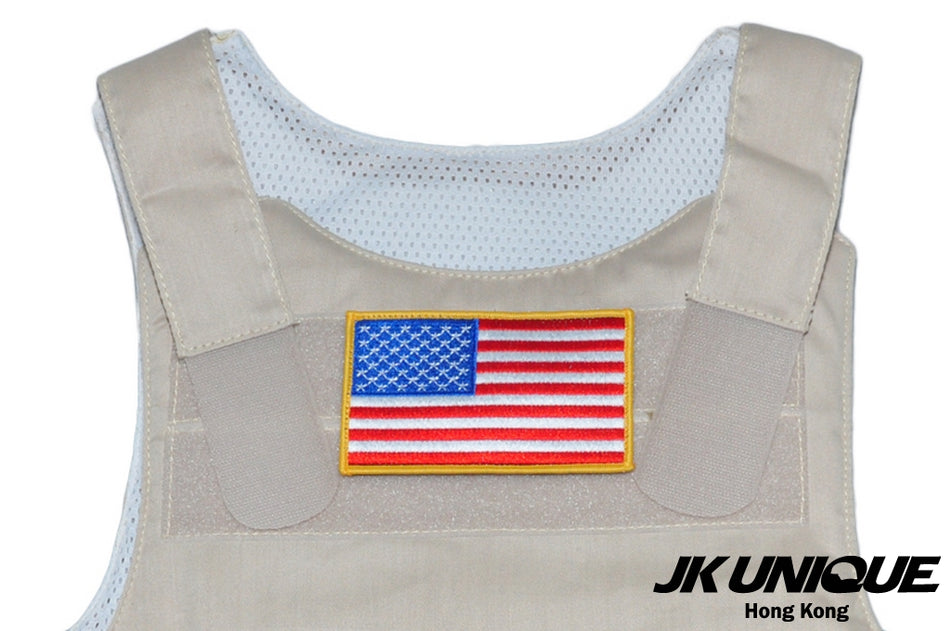 JK UNIQUE Patch - USA FLAG ( Full Color ) ( Left ) ( Big Size ) ( Free Shipping )
