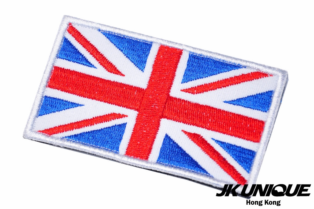 JK UNIQUE Patch - UK FLAG ( Full Color ) ( Free Shipping )