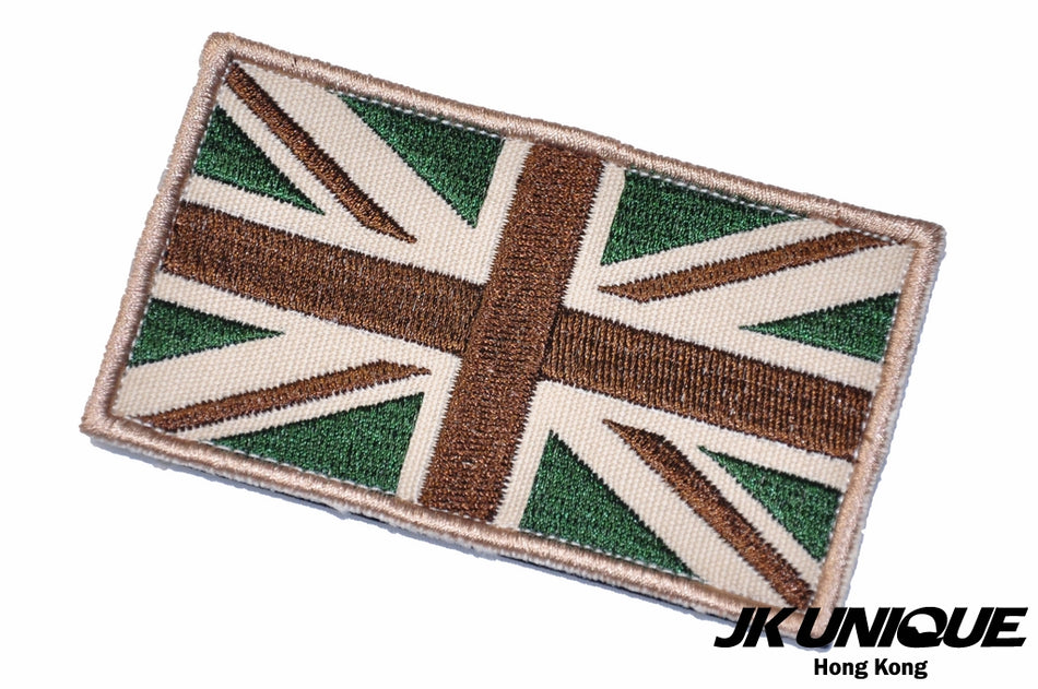 JK UNIQUE Patch - UK FLAG ( MC , OD x Tan ) ( Free Shipping )