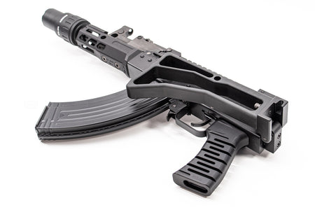 C&C Tac Custom SLR Krink 4” M-LOK Handguard TM AKM GBB with Flame Effect Tracer Unit