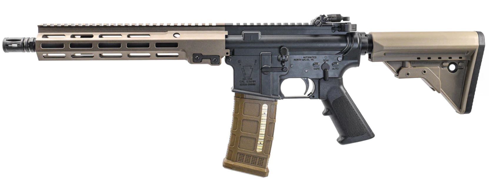 JKA Custom Gei Style MK16 10.5" inch M-LOK MWS GBBR ( Complete Custom Build with T8 SP System Internals )