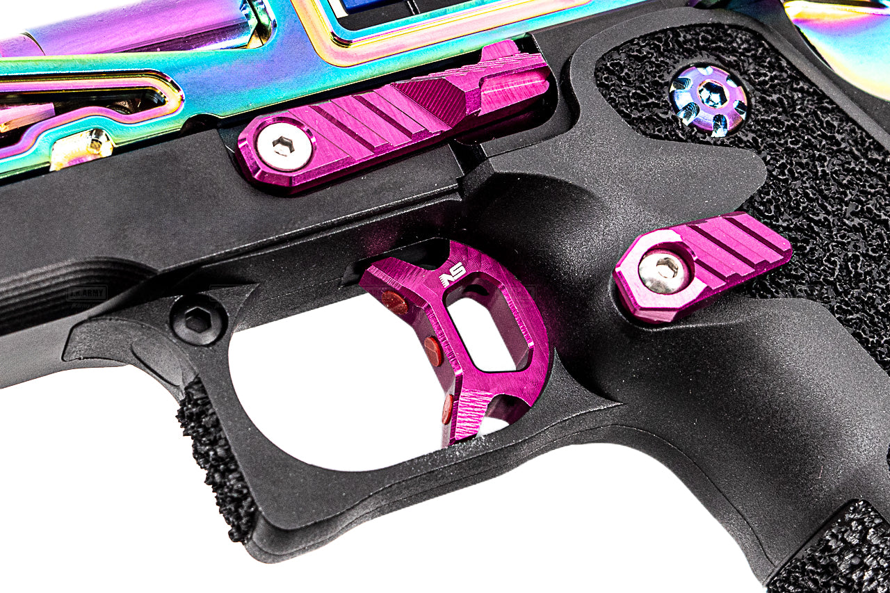LA Capa & Nexxspeed Rainbow Hyper Tornado Hi-Capa GBB Pistol Airsoft ( JKTG Custom Made )
