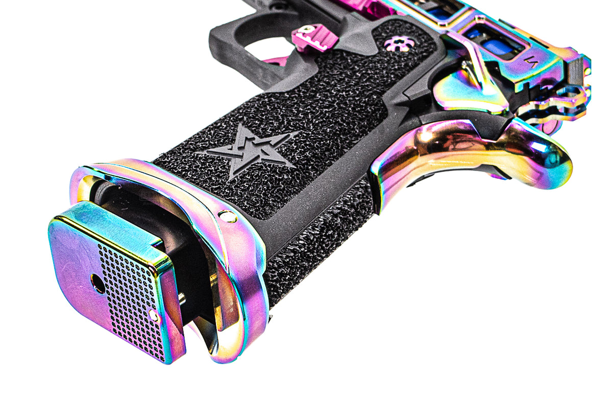 LA Capa & Nexxspeed Rainbow Hyper Tornado Hi-Capa GBB Pistol Airsoft ( JKTG Custom Made )