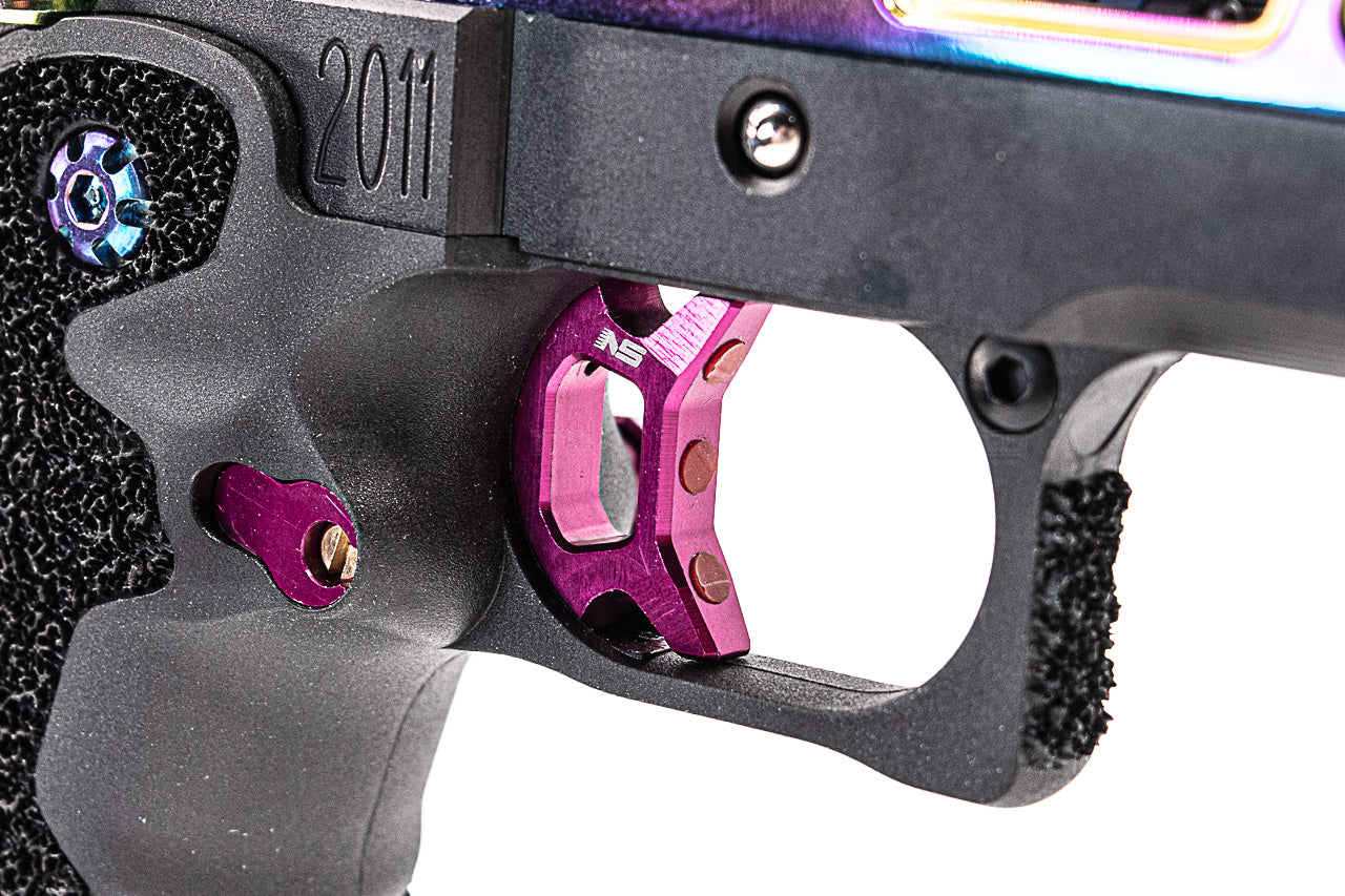 LA Capa & Nexxspeed Rainbow Hyper Tornado Hi-Capa GBB Pistol Airsoft ( JKTG Custom Made )