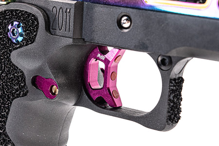 LA Capa & Nexxspeed Rainbow Hyper Tornado Hi-Capa GBB Pistol Airsoft ( JKTG Custom Made )