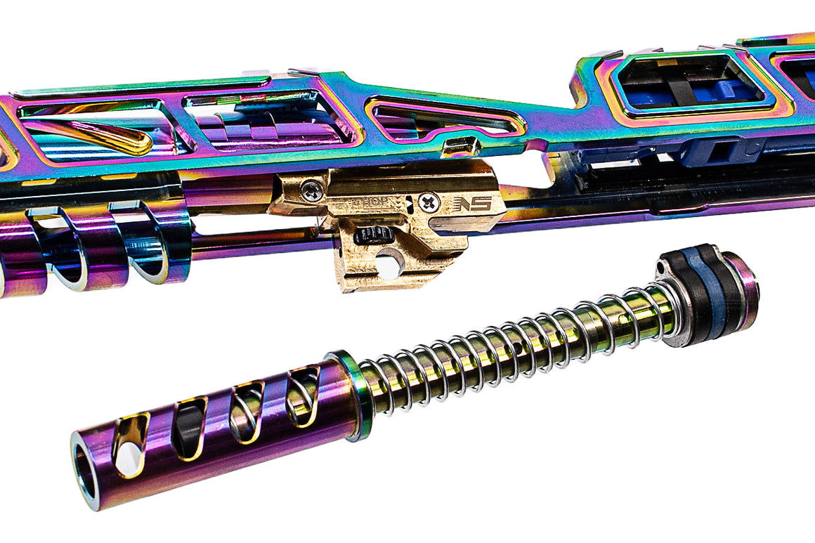 LA Capa & Nexxspeed Rainbow Hyper Tornado Hi-Capa GBB Pistol Airsoft ( JKTG Custom Made )