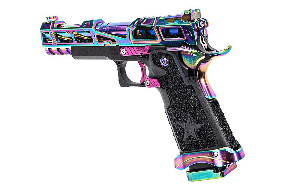 LA Capa & Nexxspeed Rainbow Hyper Tornado Hi-Capa GBB Pistol Airsoft ( JKTG Custom Made )