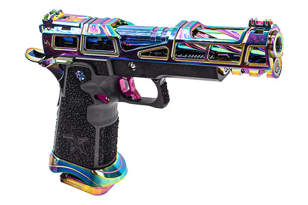 LA Capa & Nexxspeed Rainbow Hyper Tornado Hi-Capa GBB Pistol Airsoft ( JKTG Custom Made )