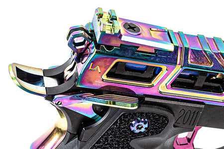 LA Capa & Nexxspeed Rainbow Hyper Tornado Hi-Capa GBB Pistol Airsoft ( JKTG Custom Made )