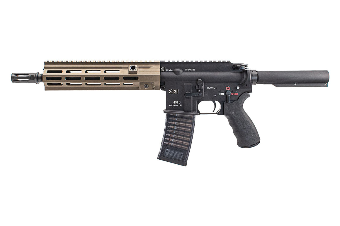 Angry Gun 416 MK15 Gen2 Complete Build MWS GBBR ( DDC ) ( MIL-Style, Stockless Version ) ( JKTG Custom Made )