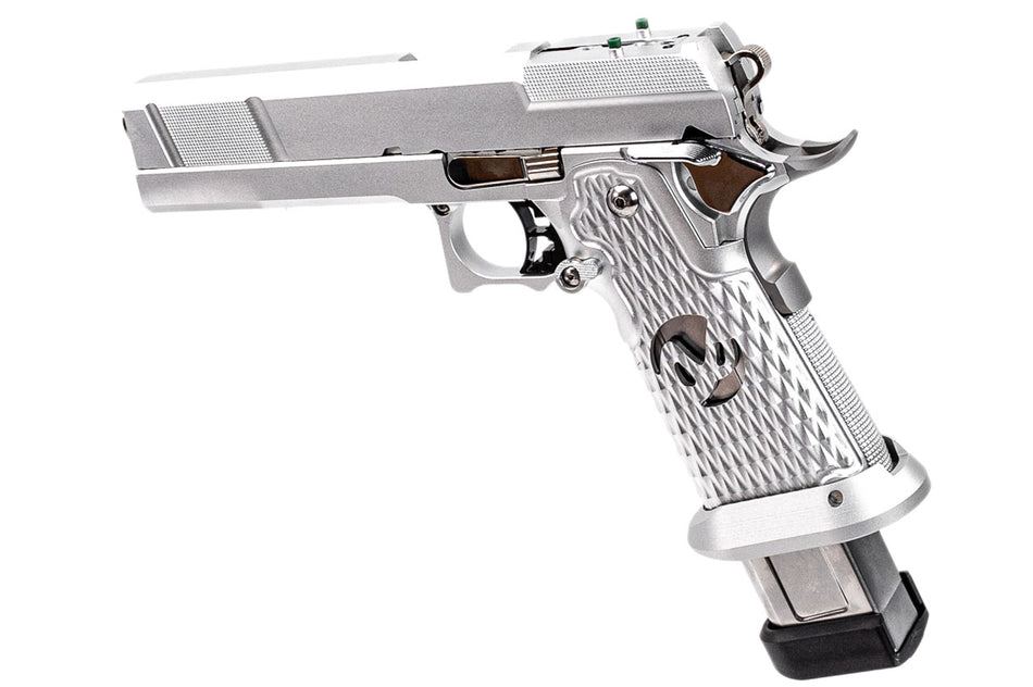 Dream Capa & SAVIA Optic Ready Silver Hi-Capa GBB Pistol Airsoft ( JKTG Custom Made )