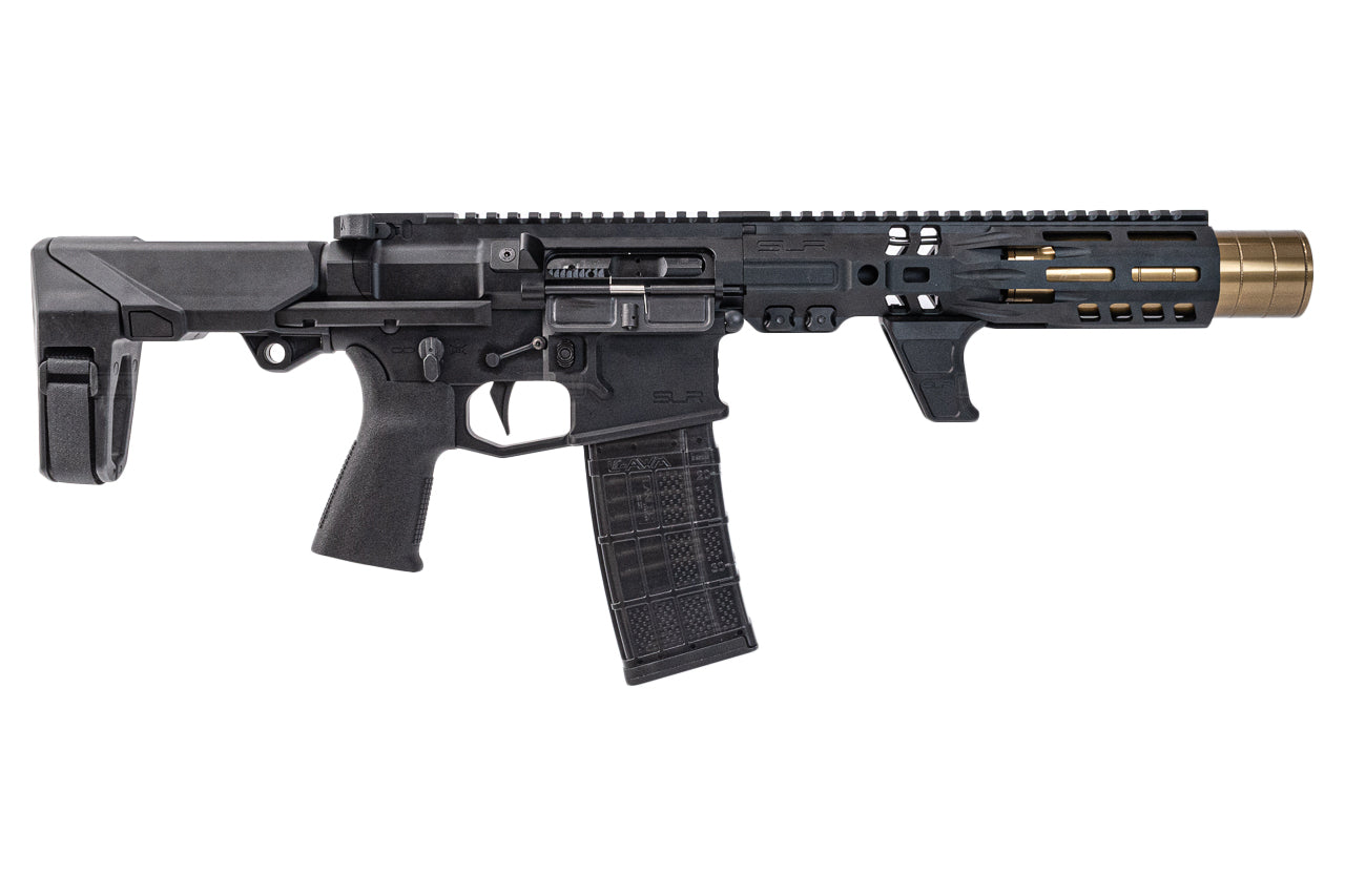 DYTAC SLR Airsoft Works SD 4.75"/ 8.75" M-LOK B56 Complete Build MWS GBBR with C&C Tac REX MG7 Style Barrel Extension / Dummy Suppressor ( JKTG Custom Made )