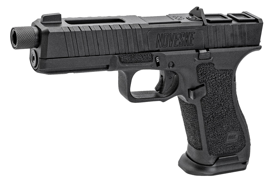 EMG Noveske DM Glock 17 Gen5 MOS GBB Pistol Airsoft with SCORPIP Stippled Grip ( JKTG Custom Made )