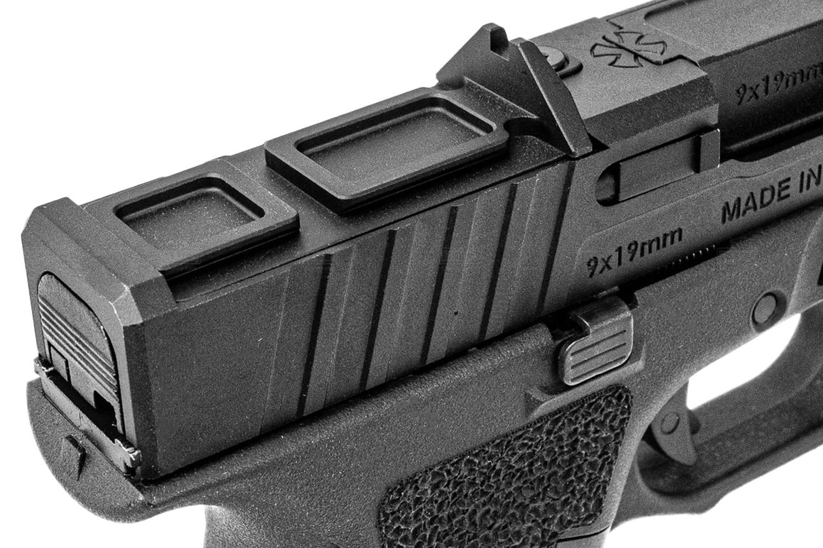 EMG Noveske DM Glock 17 Gen5 MOS GBB Pistol Airsoft with SCORPIP Stippled Grip ( JKTG Custom Made )