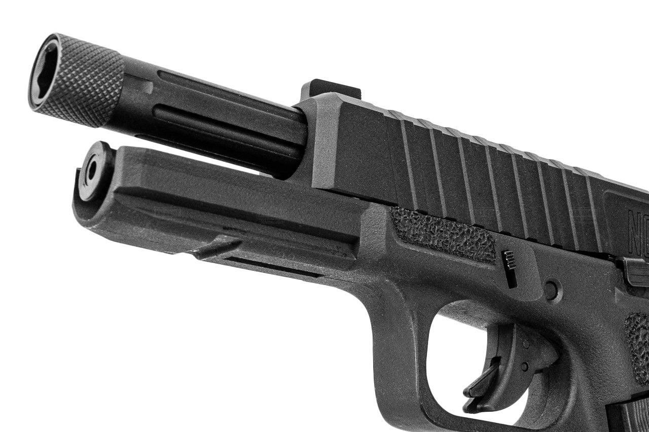 EMG Noveske DM Glock 17 Gen5 MOS GBB Pistol Airsoft with SCORPIP Stippled Grip ( JKTG Custom Made )