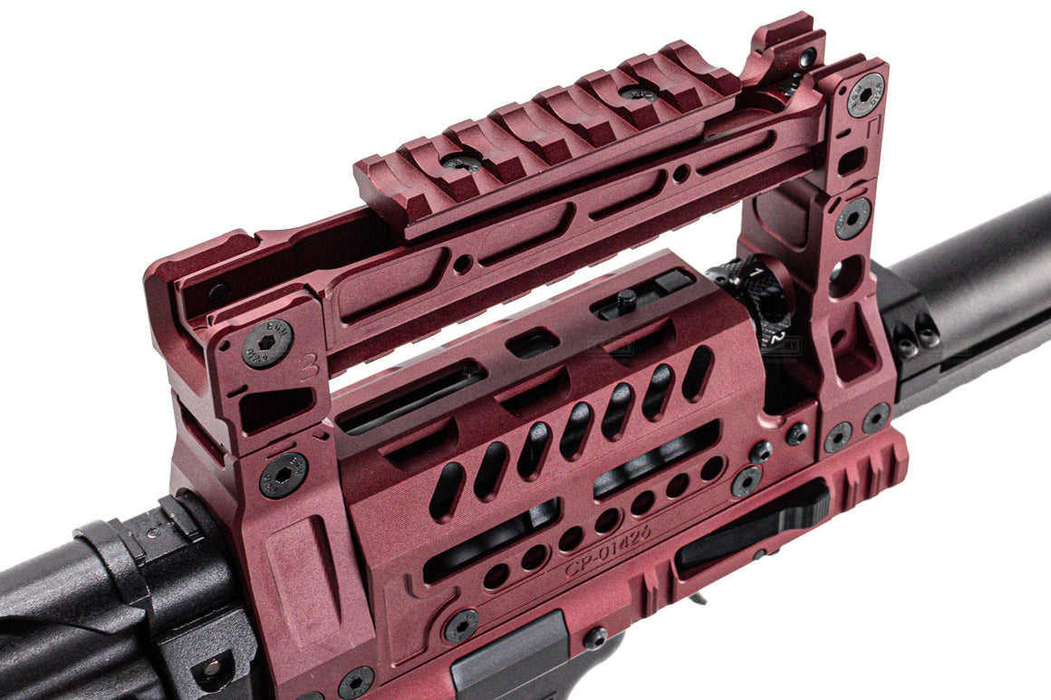 ITP Groza-12 Bullpup TM SAIGA 12K GBB Shotgun Airsoft ( Red ) ( JKTG Custom Made )-Green