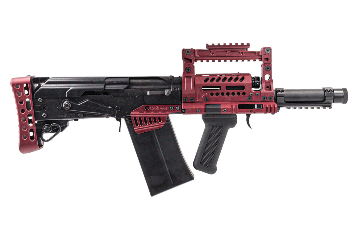 ITP Groza-12 Bullpup TM SAIGA 12K GBB Shotgun Airsoft ( Red ) ( JKTG Custom Made )-Green