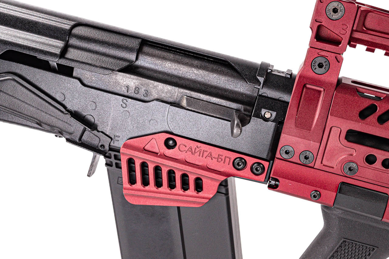 ITP Groza-12 Bullpup TM SAIGA 12K GBB Shotgun Airsoft ( Red ) ( JKTG Custom Made )-Green