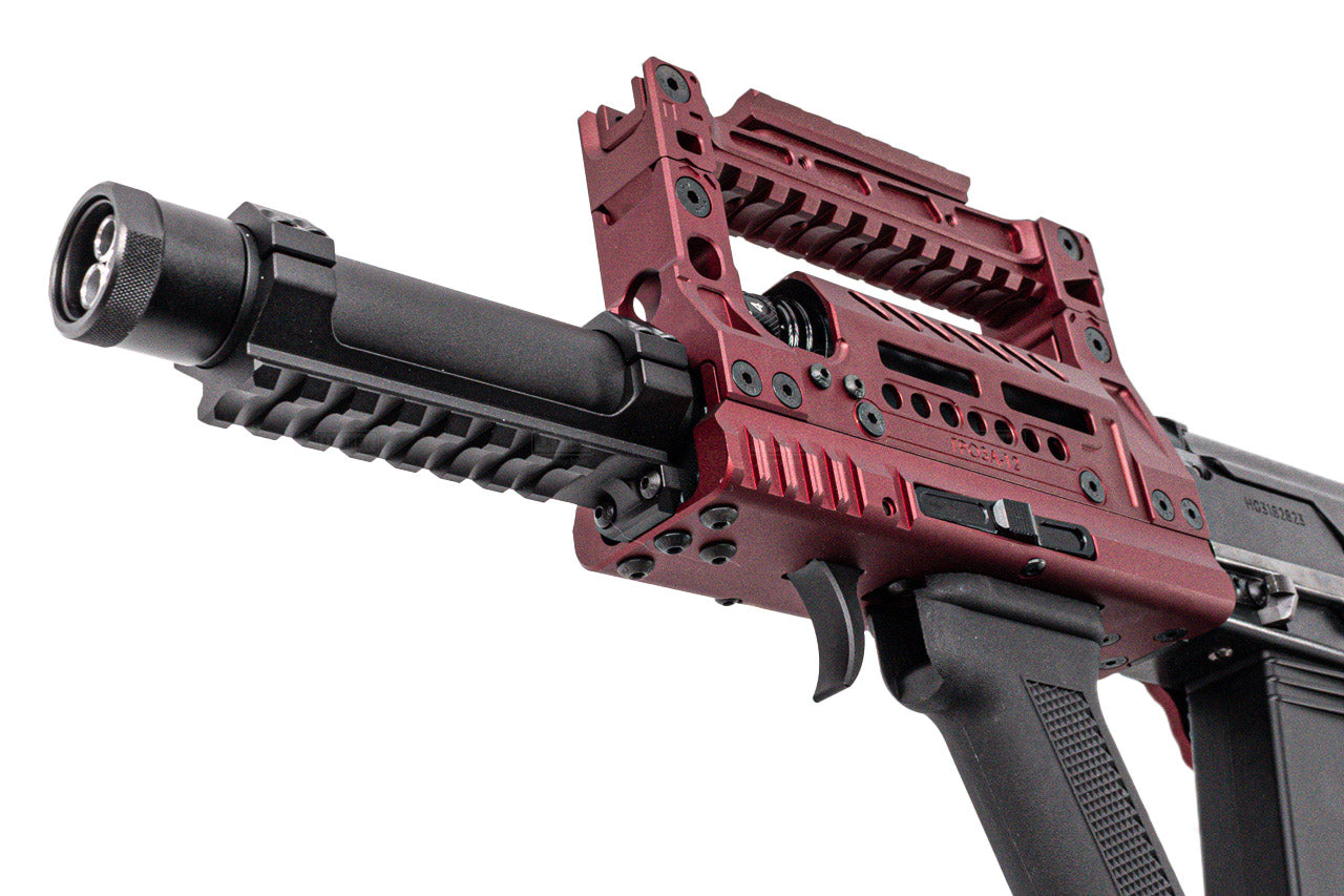 ITP Groza-12 Bullpup TM SAIGA 12K GBB Shotgun Airsoft ( Red ) ( JKTG Custom Made )-Green