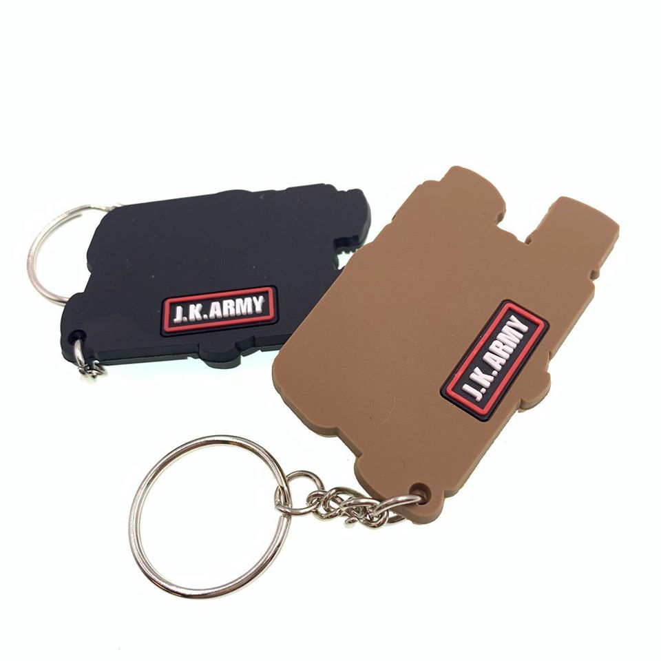 JKA PEQ15 LA5 Tan Style Mini Keychains #JKARMY