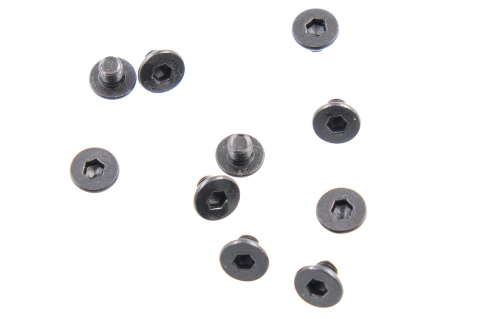 Flat Hexagon Socket Screw M3x3 Pack of 10pcs