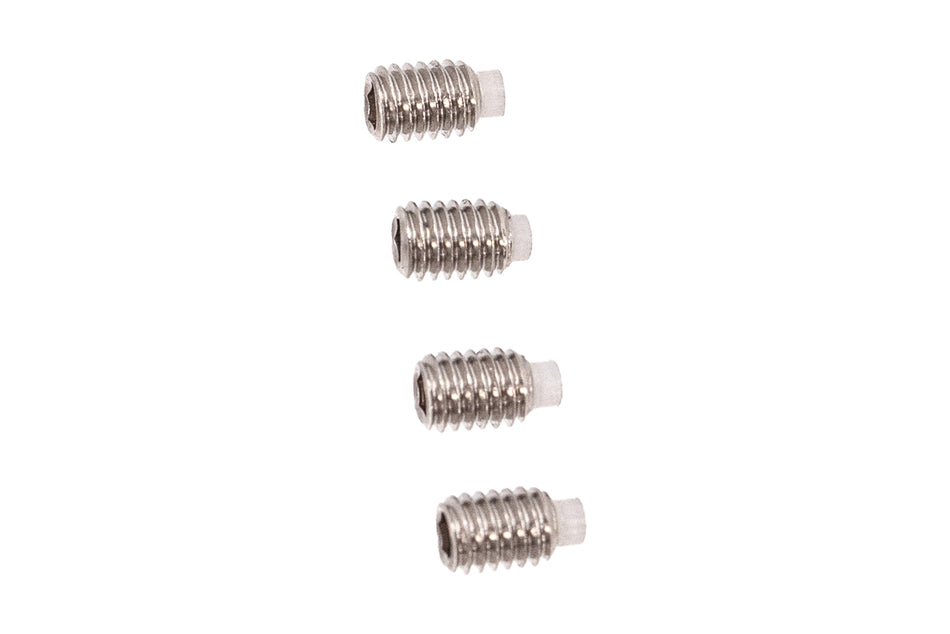 Inner Hexagon M3 X 4 POM Screw Set ( 4 Pieces )