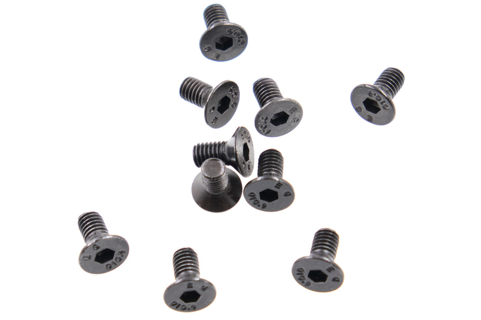 Flat / Countersunk Hexagon Socket Screw M3x6 Pack of 10pcs ( eg. RMR Special Screw )