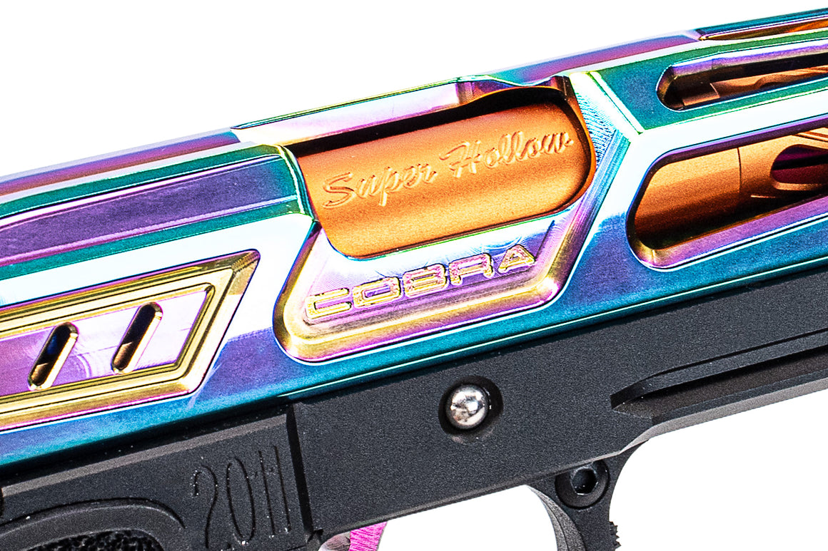 LA Capa & Nexxspeed Rainbow SpeedQB 4.3" COBRA Hi-Capa GBB Pistol Airsoft ( JKTG Custom Made )
