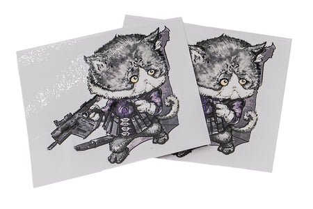 J.K.ARMY Prozi Cat Killer Style UV DTF Sticker ( 4pcs/Pack ) ( Free Shipping ) #jkarmycat #jkarmymeow #jkmeow