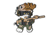 J.K.ARMY Prozi Cat Milsim Style B N4 Style #MIL15 PVC Patch ( Free Shipping ) #jkarmycat #jkarmymeow #jkmeow