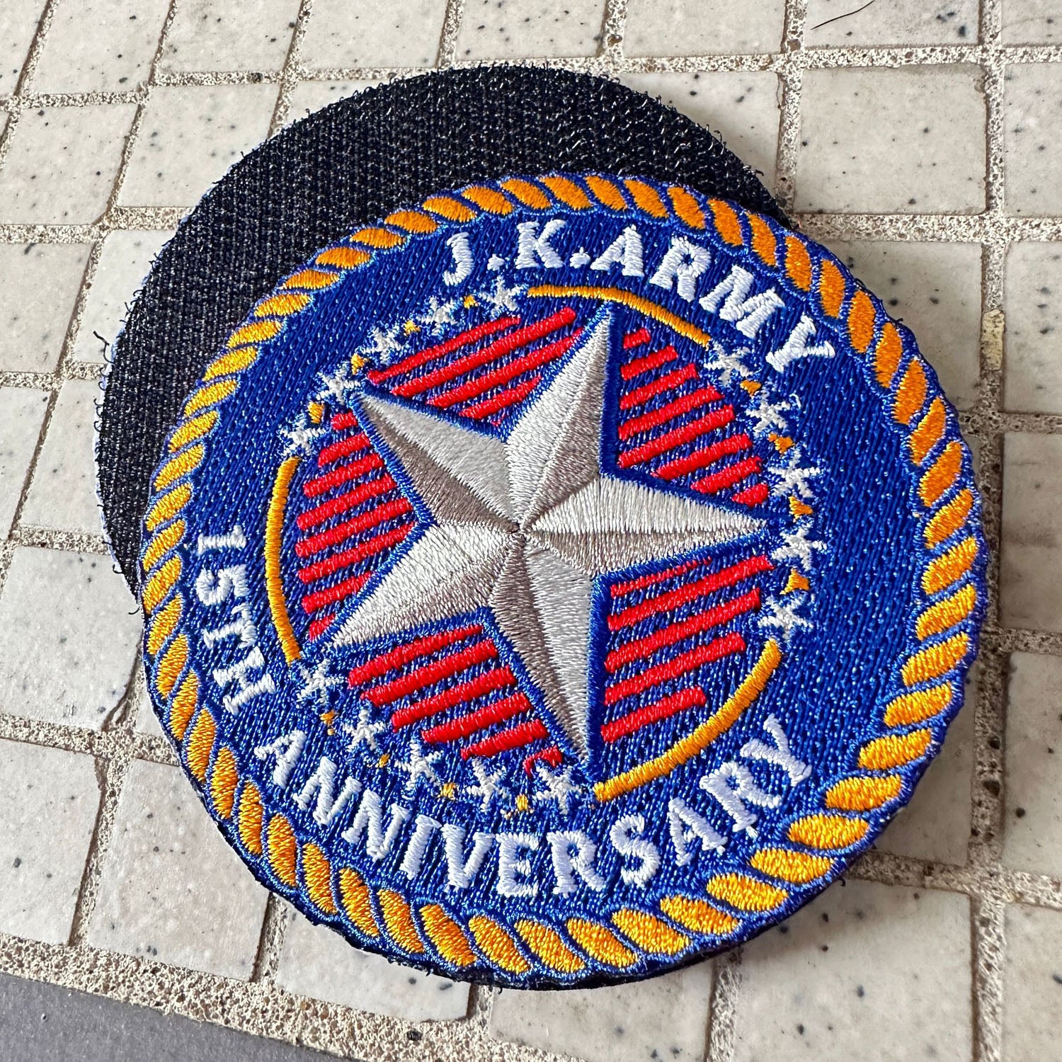 J.K.ARMY 15th Anniversary Patch ( Limited Edition )