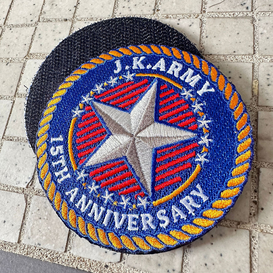 J.K.ARMY 15th Anniversary Patch ( Limited Edition )