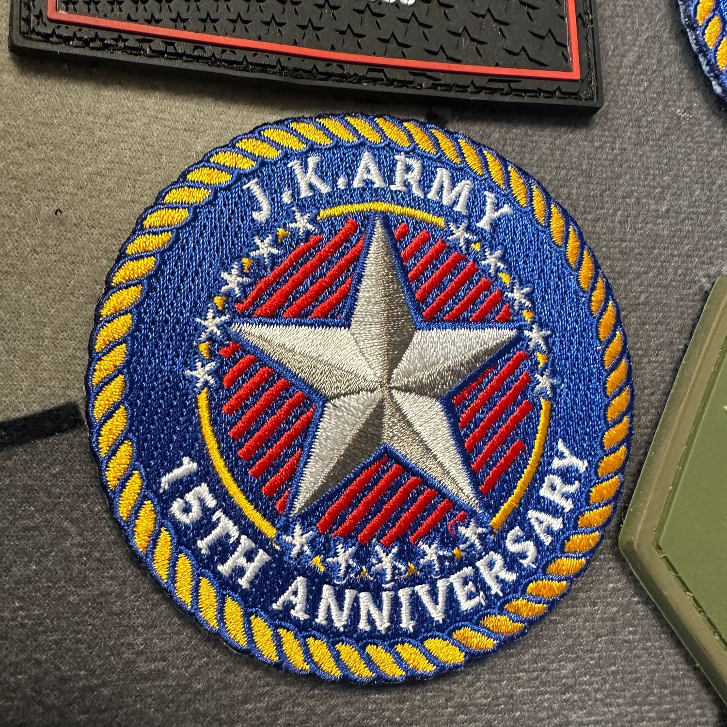 J.K.ARMY 15th Anniversary Patch ( Limited Edition )