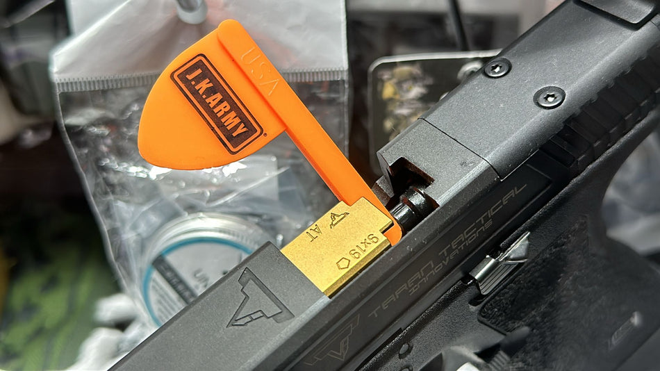 J.K.ARMY Chamber Safe Flag Rim Fire Type ( Orange )