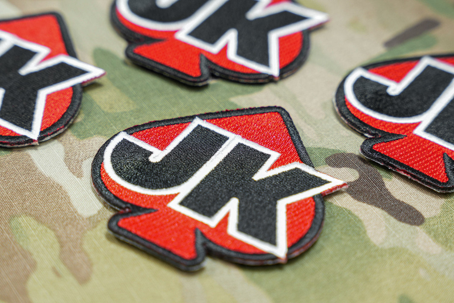JK Red " Ace of Spades " Patch ( Limited Edition )